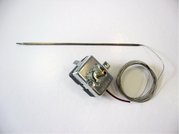Termostat provozn  0-300C, inox, 2m